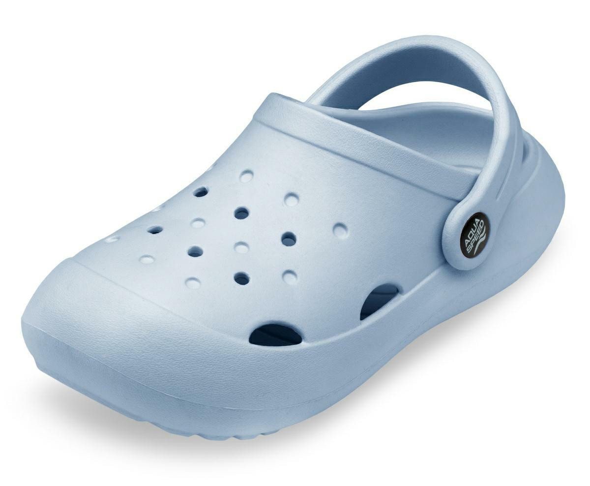 Aqua Speed LUGO Wassersandalen Kinder – Ergonomisch & weich mit Handtuch-Set Badepantolette (Ergonomisch geformte Pantoletten – für empfindliche Kinderfüße) Weiche Sohle & ergonomische Form – schont Kinderfüße spürbar Bild 3