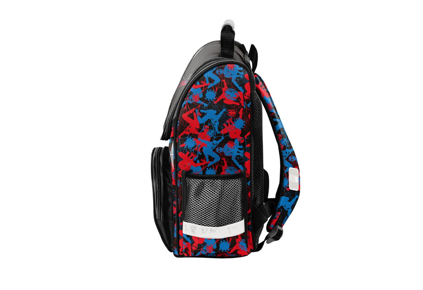 Ebaxx Schulranzen Schulranzen Set 3-teilig Tornister Jungen Spiderman Schwarz Bild 3