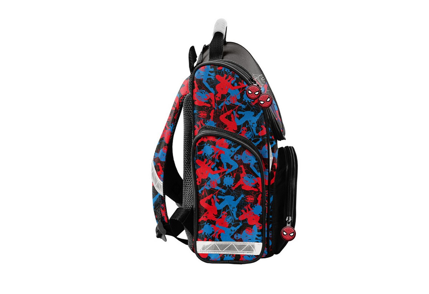 Ebaxx Schulranzen Schulranzen Set 3-teilig Tornister Jungen Spiderman Schwarz Bild 4