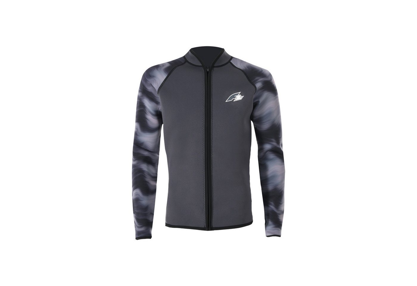F2 Neoprenanzug F2 Herren Neopren Oberteil Wave Jacket 2,5 mm XL Anthrazit Bild 2