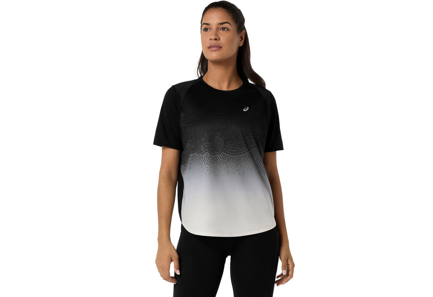Asics Laufshirt Road Fade S/S Top Lady 2012D420-001 Running & Sport Shirt