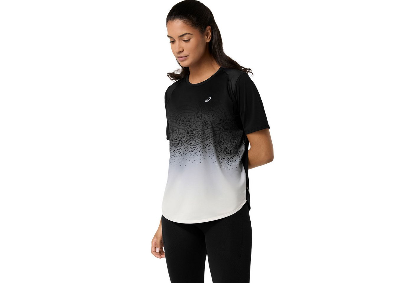 Asics Laufshirt Road Fade S/S Top Lady 2012D420-001 Running & Sport Shirt Bild 5