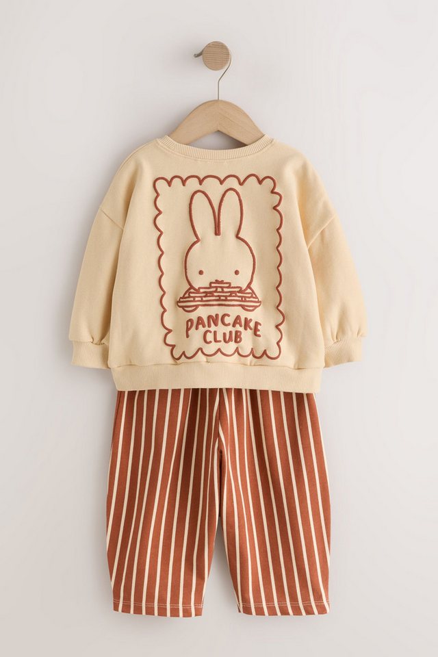 Next Sweatanzug Sweatshirt und Hose mit weitem Bein, Set (2-tlg) Bild 3