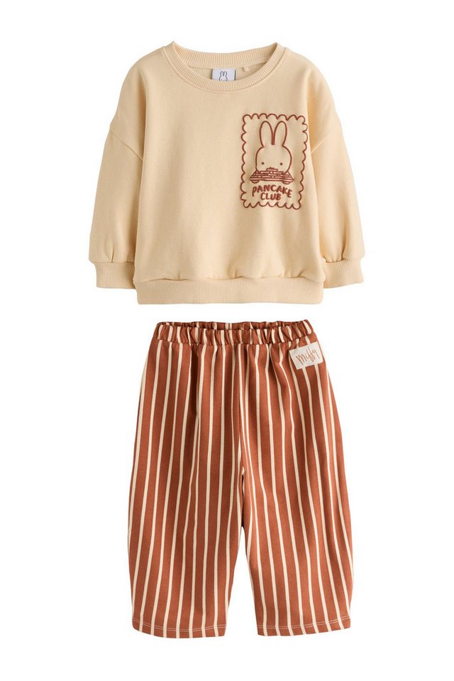 Next Sweatanzug Sweatshirt und Hose mit weitem Bein, Set (2-tlg) Bild 4