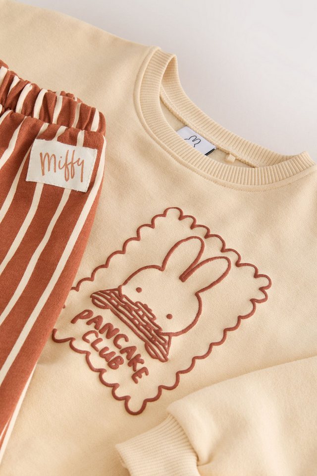Next Sweatanzug Sweatshirt und Hose mit weitem Bein, Set (2-tlg) Bild 5