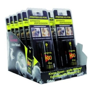 BALLISTOL Display Pfeffer-KO FOG im Blister Inhalt 12 x 40 ml