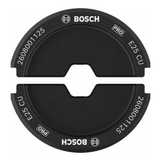 Bosch PRO Presseinsatz, E25 CU, 25 mm², Kupfere