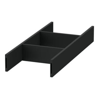 Duravit Inneneinteilung 105x321x55mm, Fest, sw, Aluminium