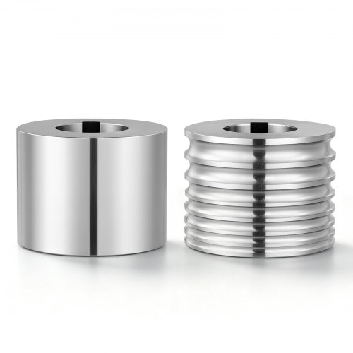VEVOR Ersatzteile für Schmuckwalzwerk 1 Halbrund 1 Flachwalze 7 Nutgröße, Zubehör für Schmuck-DIY-Werkzeuge, Hochwertiger Legierter Stahl, zum Pressen von Duktilen Metallen wie Gold Silber Kupfer