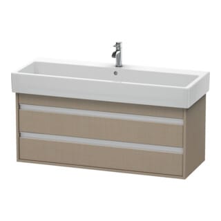Duravit Waschtischunterschrank Ketho 115x44cm, lei, 2 Schubk., wandhängend