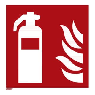 Brandschutzzeichen Feuerlöscher, Typ: 11100