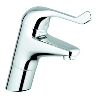 Grohe Einhand-Sicherheitsmischbatterie für Waschtisch Euroeco Special chrom, glatter Körper, hohe Ausführung