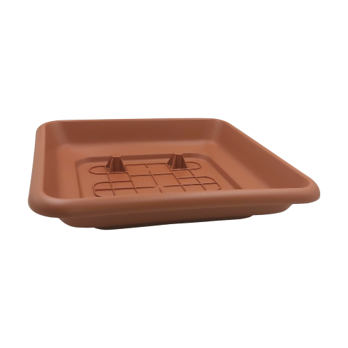 Untertasse Fur Quadratischen Pflanzer Laurus Quadratische Cm32x32x6h Aus Polypropylen