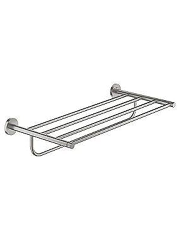 Grohe Multi-Badetuchhalter Essentials 55cm, verdeckte Befestigung, supersteel