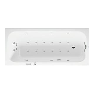 Duravit Whirlwanne Qatego 180x80cm, Combi E, EB-Version, 1 RS, we.