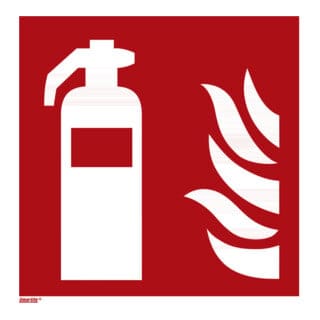 Brandschutzzeichen Feuerlöscher, Typ: 11200