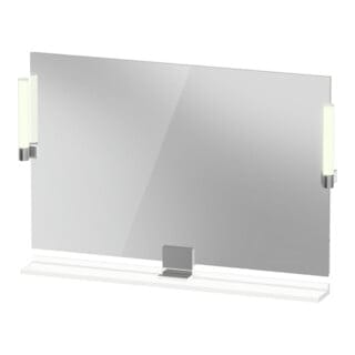 Duravit LED-Spiegel 9 W Sivida 105x65x3,6cm, w m, Leu., au, stl, G chr