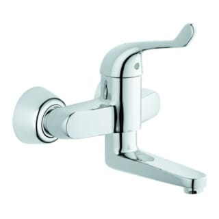 Grohe Einhand-Sicherheitsmischbatterie für Waschtisch Euroeco Special chrom, Ausladung 19,7cm