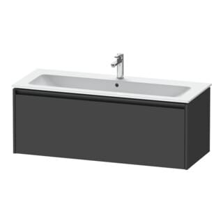 Duravit Waschtischunterschrank Ketho.2 121x48cm, graph ma, 1 Ausz., wandhängend