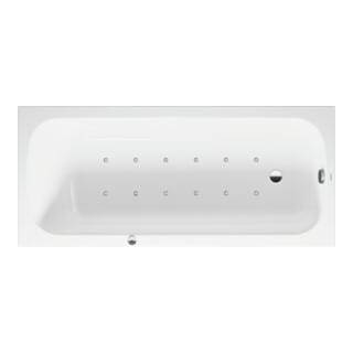 Duravit Whirlwanne Qatego 180x80cm, Air-Sys, EB-Version, 1 RS, we.