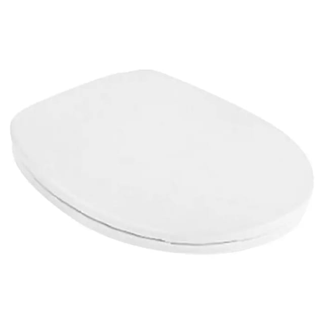 V&B WC-Sitz O.NOVO Scharnierwelle Edelstahl, weiß