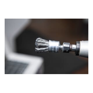 Klingspor BPS 600 Z Pinselbürste gezopft Anzahl Reihen 1, 22 x 6 mm, 0,35 Stahl