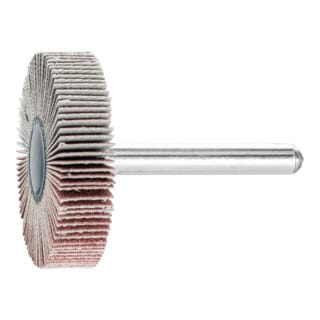 PFERD TOOLS Korund Fächerschleifer F Ø 40x10mm Schaft-Ø 6 mm A180 für Feinschliff und Finish