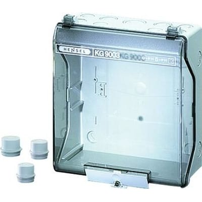 Hensel Leergehäuse 217x253x115mm KG 9003