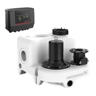 Grundfos Hebeanlage Multilift M 38.3.2, 3.8 kW, 3x 400 V