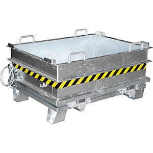 Bauer Südlohn Baustoffcontainer BC 500, feuerverzinkt