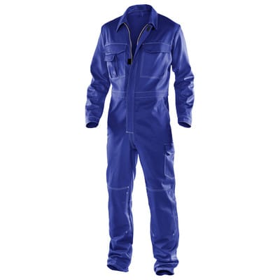 Kübler ORGANiQ Overall 4248 kornblumenblau Größe 60