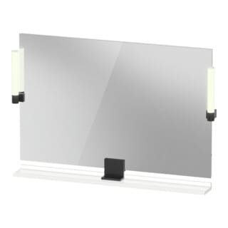 Duravit LED-Spiegel 9 W Sivida 105x65x3,6cm, w g, Leu., au, stl, Gr. sw