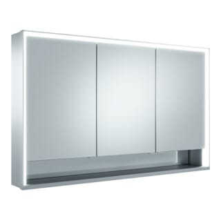 Keuco Spanplattenschraube kurze Türen Royal Lumos 120x73,5x16cm, m Abl, WV, Hz, si-elox
