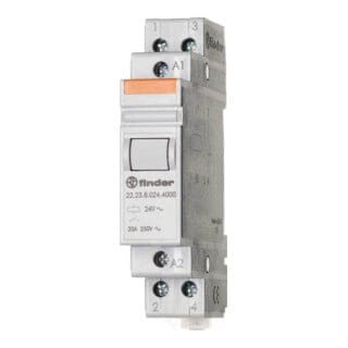 Finder Installationsrelais 1S/1Ö 20A 24VAC 22.23.8.024.4000