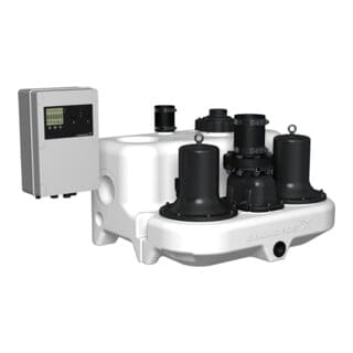 Grundfos Hebeanlage Multilift MD 15.1.4, 1,6 kW, 1x 230 V