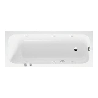 Duravit Whirlwanne Qatego 170x70cm, Jet-Sys, EB-Version, 1 RS, we.