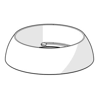 Hansa Abdeckkappe 59912504 33 x 3 mm chr