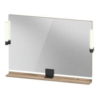 Duravit LED-Spiegel 9 W Sivida 105x65x3,6cm, E Ma., Leu., au, stl, G sw
