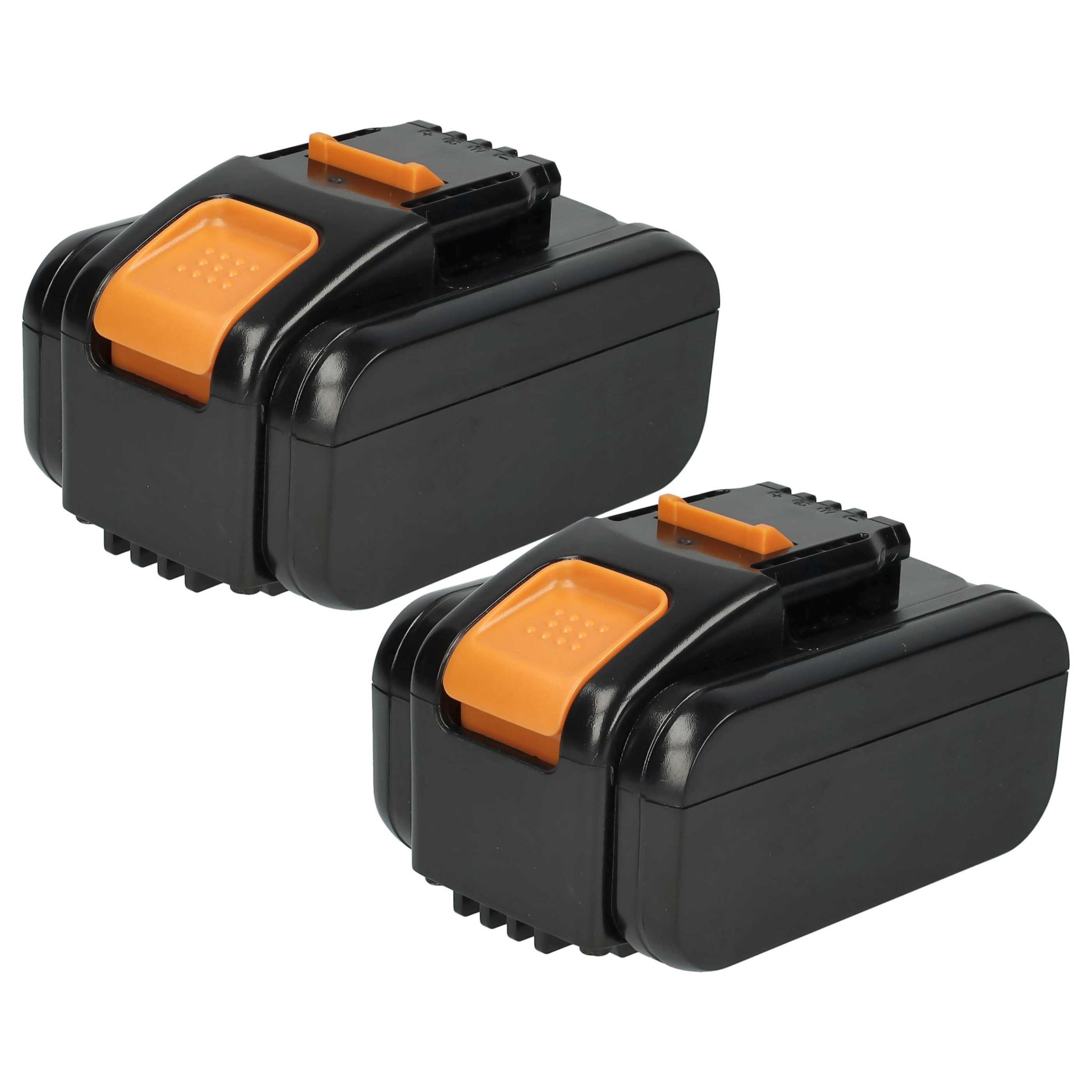 Extensilo 2x Akku Ersatz Für Worx Wa3551.1 Wa3553.2, Wa3553.1, Wa3549.1, Wa3551, Wa3553 Für Werkzeug (6000 Mah, Li-ion, 20 V)