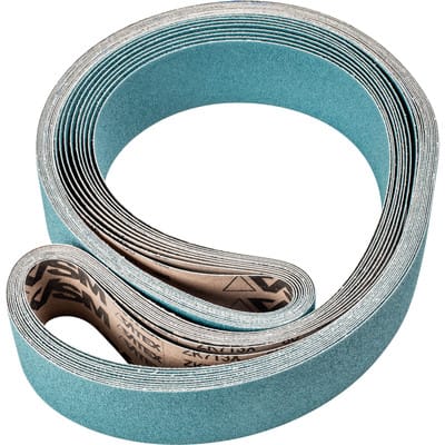 PFERD TOOLS Zirkon Schleifband BA 75x2250mm Z60 für hohen Abtrag mit Bandschleifer