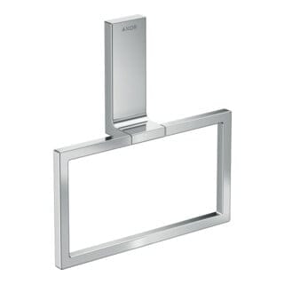 hansgrohe Handtuchring Axor Uni Rectangular eckig, schwenkbar, chrom
