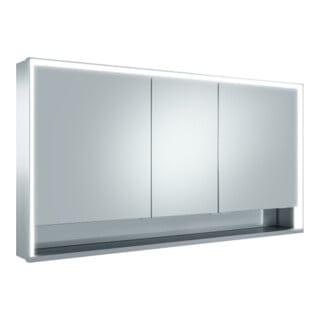 Keuco Spanplattenschraube kurze Türen Royal Lumos 140x73,5x16cm, m Abl, WV, Hz, si-elox