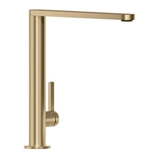 V&B Spültisch-Einhebelmischer Finera 10,5 l/m., schwenkb. Strahlregler, Gold