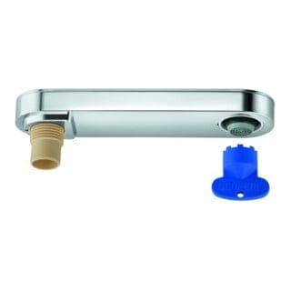 Grohe Auslaufbrause 48454 mit herausziehbarem Auslauf chrom
