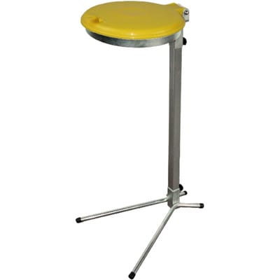 Müllsackständer 70-120 L vz mit K-deckel grau