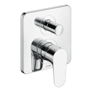 hansgrohe Fertigset Axor Citterio M UP-Wannen-Einhebelmischer, m int. Sich.Kombi, chrom