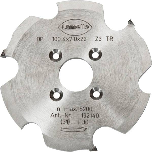Lamello P-System-Nutfräser, DP (Diamant) für Zeta, 100,4x7x22mm, Z3, für Clamex P