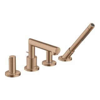 hansgrohe Fertigmontageset Axor Uno 4-L-BW-Rand-Arm., m Zerogr, brush. r gol