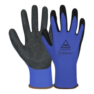 Hase Superflex Blue Montagehandschuh aus Polyester Größe 6