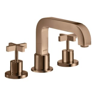 hansgrohe Fertigmontageset Axor Citterio 3-L-BW-Arm., m Kreuzgr., pol. red gold